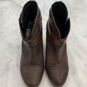 Rag and bone brown booties